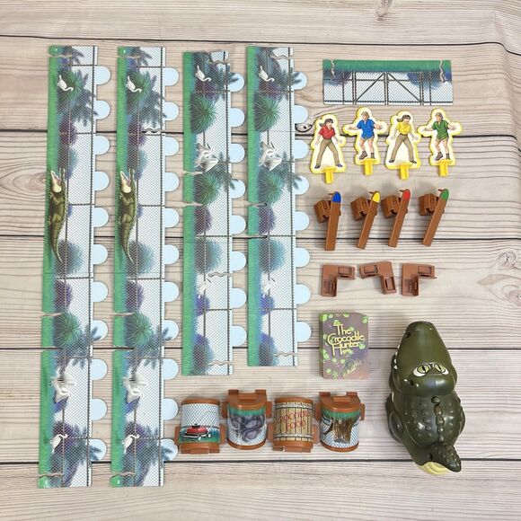 VTG The Crocodile Hunter Board Game 1999 Milton Bradley Steve Irwin - For Parts - Picture 2 of 16